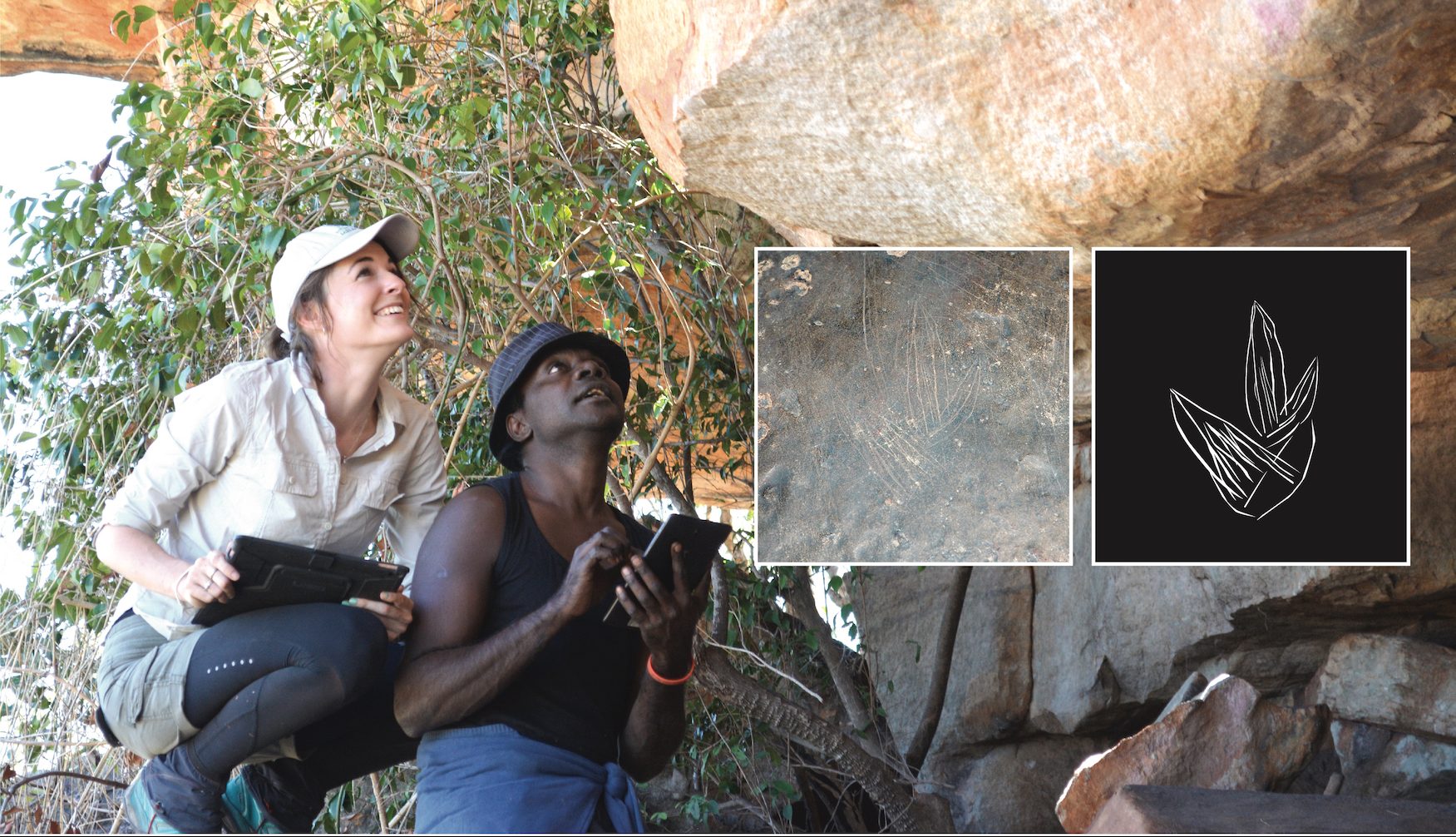 Light and shade: how the natural ‘glazes’ on the walls of Kimberley rock shelters help reveal the world the artists lived in